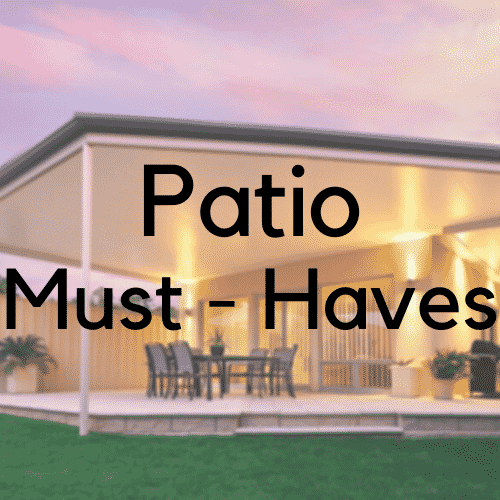 Must Haves For Your Central Coast Patio